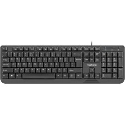 NATEC Trout teclado Oficina USB QWERTY Español Negro