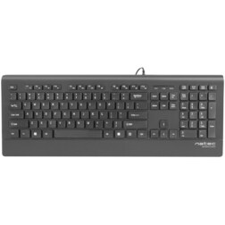 NATEC Barracuda teclado Universal USB QWERTY Español Negro