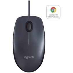 Logitech B100 ratón Oficina Ambidextro USB tipo A Óptico 800 DPI