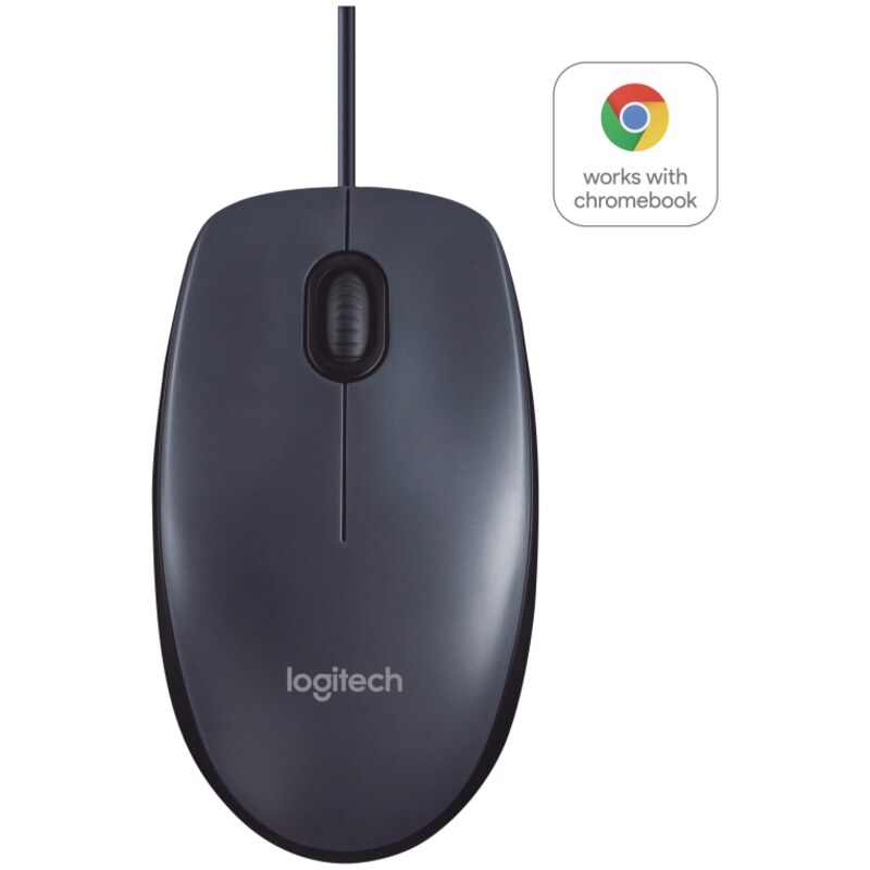 Logitech B100 ratón Oficina Ambidextro USB tipo A Óptico 800 DPI
