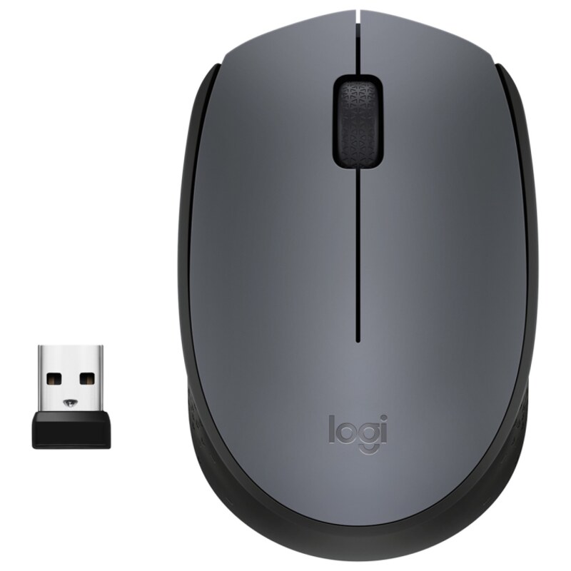 Logitech M170 ratón Oficina Ambidextro RF inalámbrico Óptico 1000 DPI