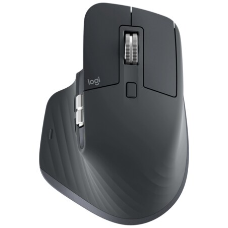 Logitech MX Master 3S, ratón inalámbrico de alto rendimiento con desplazamiento ultrarrápido, Ergo, 8000 DPI, seguimiento sobre