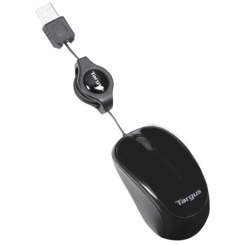 Targus AMU75EU ratón Viajes Ambidextro USB tipo A 1000 DPI