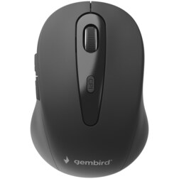 Gembird MUSWB-6B-01 ratón Oficina mano derecha Bluetooth Óptico 1600 DPI