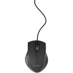 Gembird MUS-4B-02 ratón Oficina mano derecha USB Óptico 1200 DPI