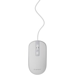 Gembird MUS-4B-06-WS ratón Oficina Ambidextro USB tipo A Óptico 1200 DPI