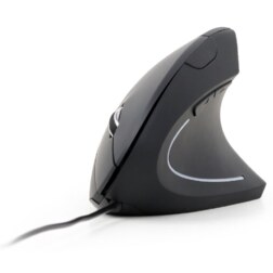 Gembird MUS-ERGO-01 ratón Oficina mano derecha USB tipo A Óptico 3200 DPI