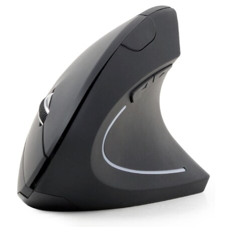 Gembird MUSW-ERGO-01 ratón Oficina mano derecha RF inalámbrico Óptico 1600 DPI