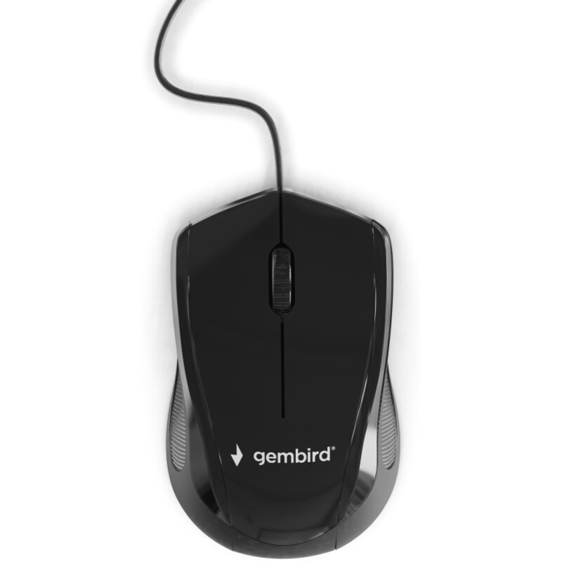 Gembird MUS-3B-02 ratón Oficina Ambidextro USB tipo A Óptico 1000 DPI