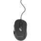 Gembird MUS-6B-01 ratón Oficina Ambidextro USB tipo A Óptico 1600 DPI