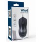 Gembird MUS-3B-01 ratón Oficina Ambidextro USB tipo A Óptico 1000 DPI