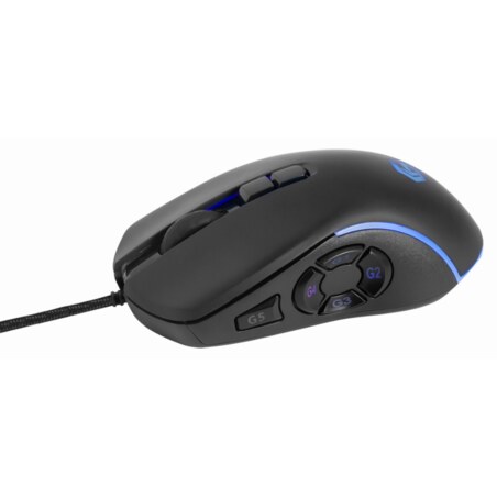 Gembird MUSG-RAGNAR-RX500 ratón Juego mano derecha USB tipo A 12000 DPI