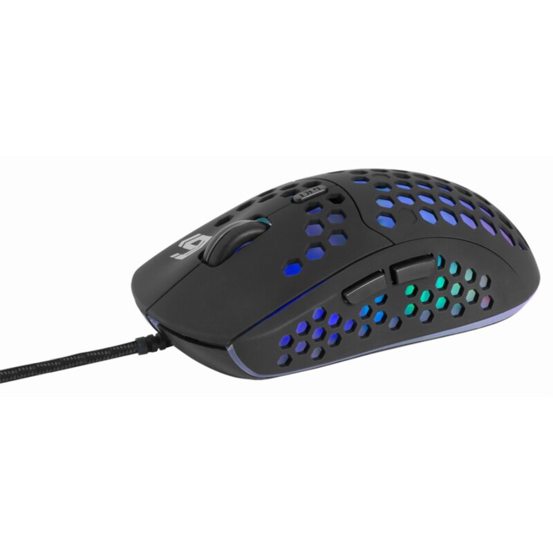 Gembird MUSG-RAGNAR-RX400 ratón Juego Ambidextro USB tipo A 10000 DPI