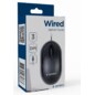 Gembird MUS-U-01 ratón Ambidextro USB tipo A Óptico 1000 DPI