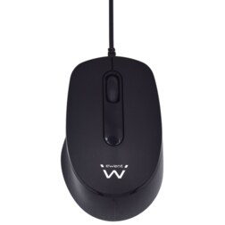 Ewent EW3159 ratón Oficina Ambidextro USB tipo A Óptico 1000 DPI