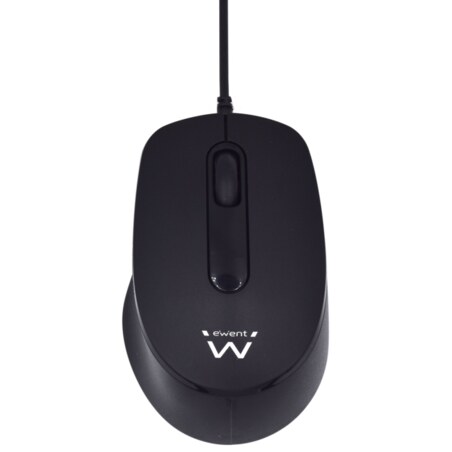 Ewent EW3159 ratón Oficina Ambidextro USB tipo A Óptico 1000 DPI