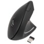 TooQ Ratón Inalámbrico Ergonómico Vertical 3200 DPI, 6 botones, Negro