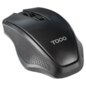 TooQ Ratón inalámbrico, 1600 DPI, 4 botones, Negro