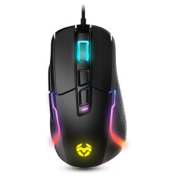 Krom Kick ratón Juego mano derecha USB tipo A Óptico 6200 DPI