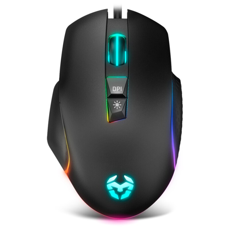 Krom Keos ratón Juego Mano derecha USB tipo A Óptico 6400 DPI