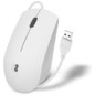 SUBBLIM Ratón Business Silencioso con cable USB 1200 DPI Blanco