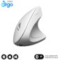 SUBBLIM RATON OPTICO DUAL GLIDE VERTICAL ERGO DUAL BATERIA BLANCO ratón Universal mano derecha Bluetooth + USB Type-A Óptico 160