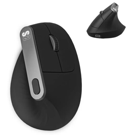 SUBBLIM SUBMO-EDNVW01 ratón Universal mano derecha Bluetooth + USB Type-C Óptico 4000 DPI