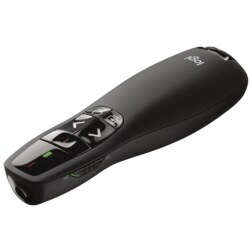 Logitech R400 apuntador inalámbricos RF Negro