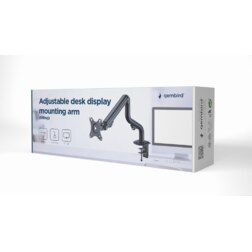Gembird MA-DA1-02 soporte para monitor 81,3 cm (32") Escritorio Negro
