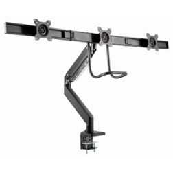 Gembird MA-DA3-03 soporte para monitor 68,6 cm (27") Escritorio Negro