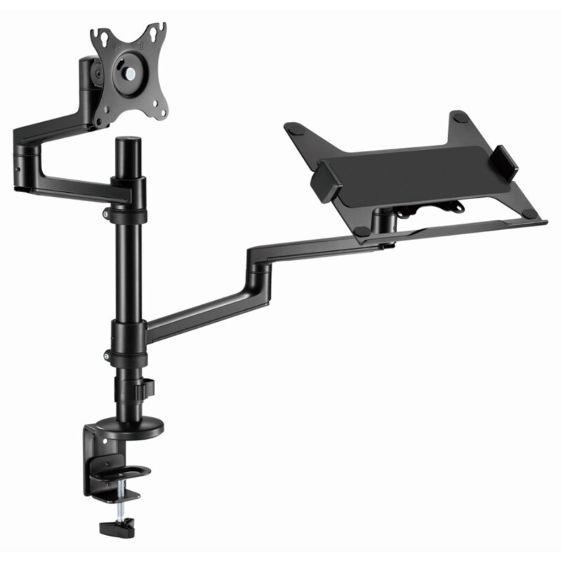 Gembird MA-DA-04 soporte para monitor 81,3 cm (32") Escritorio Negro
