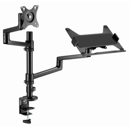 Gembird MA-DA-04 soporte para monitor 81,3 cm (32") Escritorio Negro