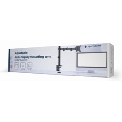 Gembird MA-D1-01 soporte para monitor 81,3 cm (32") Escritorio Negro