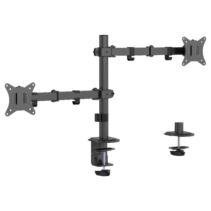 Gembird MA-D2-03 soporte para monitor 81,3 cm (32") Escritorio Negro