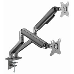 Gembird MA-DA2-05 soporte para monitor 81,3 cm (32") Escritorio Gris