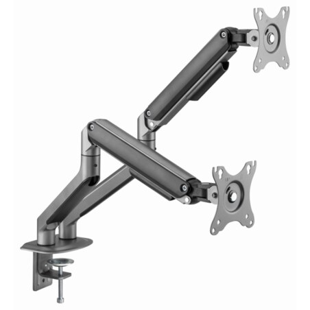 Gembird MA-DA2-05 soporte para monitor 81,3 cm (32") Escritorio Gris