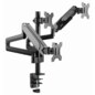 Gembird MA-DA3-01 soporte para monitor 68,6 cm (27") Escritorio Negro