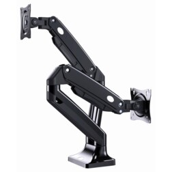 Gembird MA-DA2-03 soporte para monitor 88,9 cm (35") Escritorio Negro