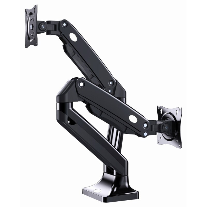 Gembird MA-DA2-03 soporte para monitor 88,9 cm (35") Escritorio Negro