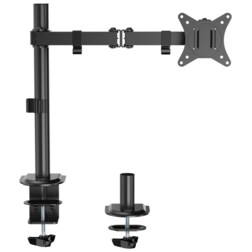 Ewent EW1510 soporte para monitor 68,6 cm (27") Negro Escritorio