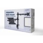 Gembird MA-DA-03 soporte para monitor 81,3 cm (32") Escritorio Negro