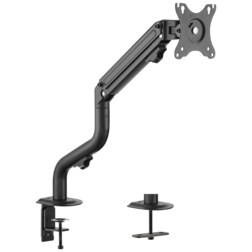 Ewent EW1533 soporte para monitor 81,3 cm (32") Escritorio Negro