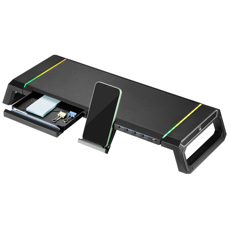 Ewent EW1268 soporte para monitor Escritorio Negro