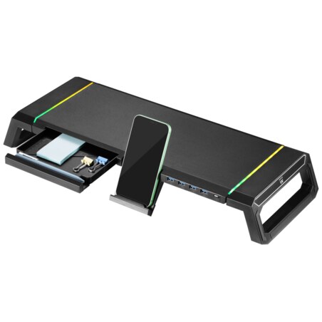 Ewent EW1268 soporte para monitor Escritorio Negro