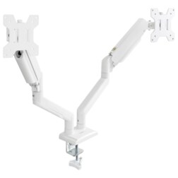 TooQ DB1434TNR-W soporte para monitor 86,4 cm (34") Escritorio Blanco
