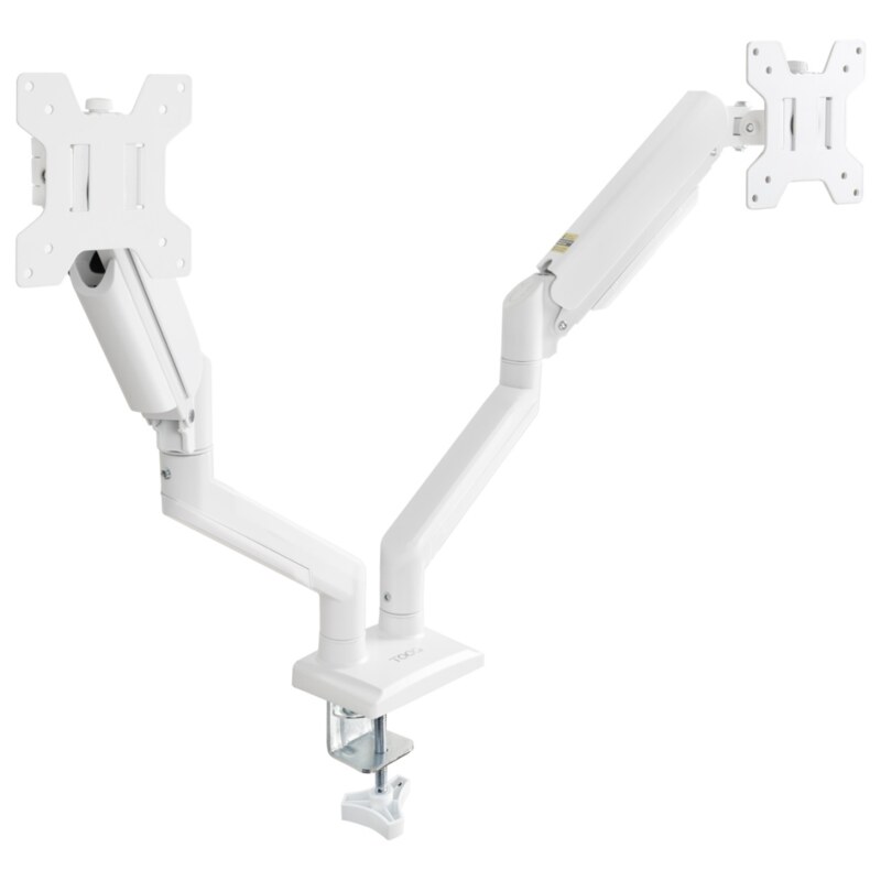 TooQ DB1434TNR-W soporte para monitor 86,4 cm (34") Escritorio Blanco