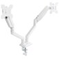 TooQ DB1434TNR-W soporte para monitor 86,4 cm (34") Escritorio Blanco