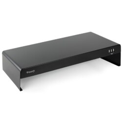 TooQ TQMR0124 soporte para monitor Escritorio Negro