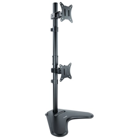 TooQ Soporte de mesa para 2 pantallas 17"-32" verticales