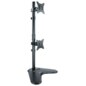 TooQ Soporte de mesa para 2 pantallas 17"-32" verticales